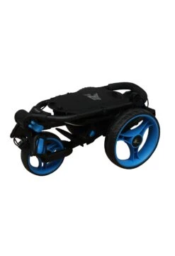Axglo TriLite 3 Wheel Golf Trolley | Black/Blue -Outlet Push Golf Pro Store Axglo TriLite Wheel Golf Trolley Black Blue 88