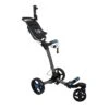 Axglo Tri-360 V2 Golf Trolley | Black/Blue -Outlet Push Golf Pro Store Axglo Tri 360 V2 Golf Trolley Black Blue 2
