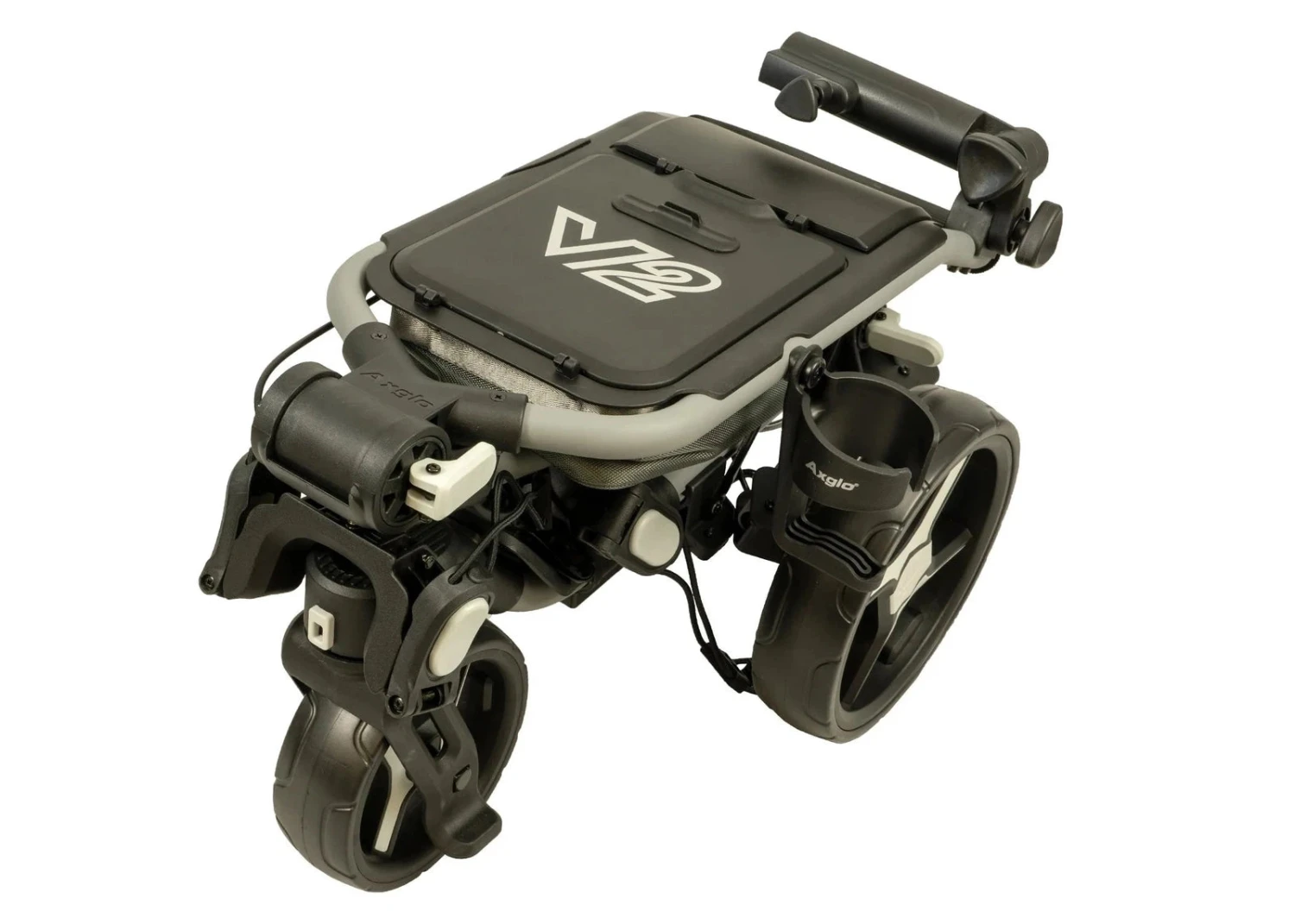 Axglo Tri-360 V2 Golf Trolley | Black/Grey 4 Axglo Tri-360 V2 Golf Trolley | Black/Grey - Image 2