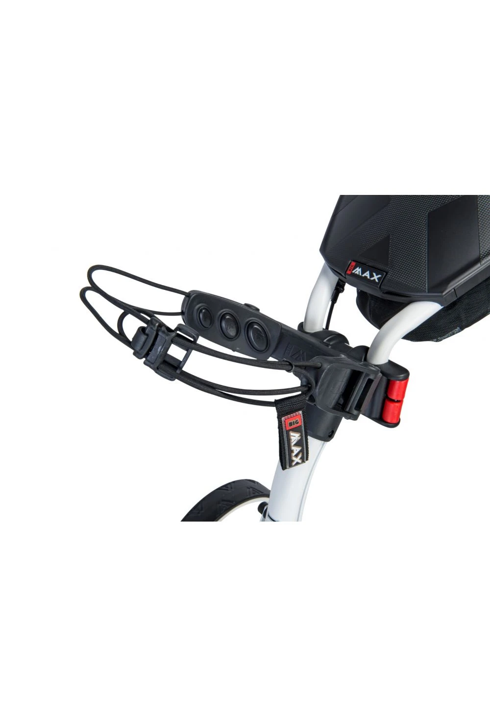Big Max IQ 360 Push Trolley | White/Black 4 Big Max IQ 360 Push Trolley | White/Black - Image 2