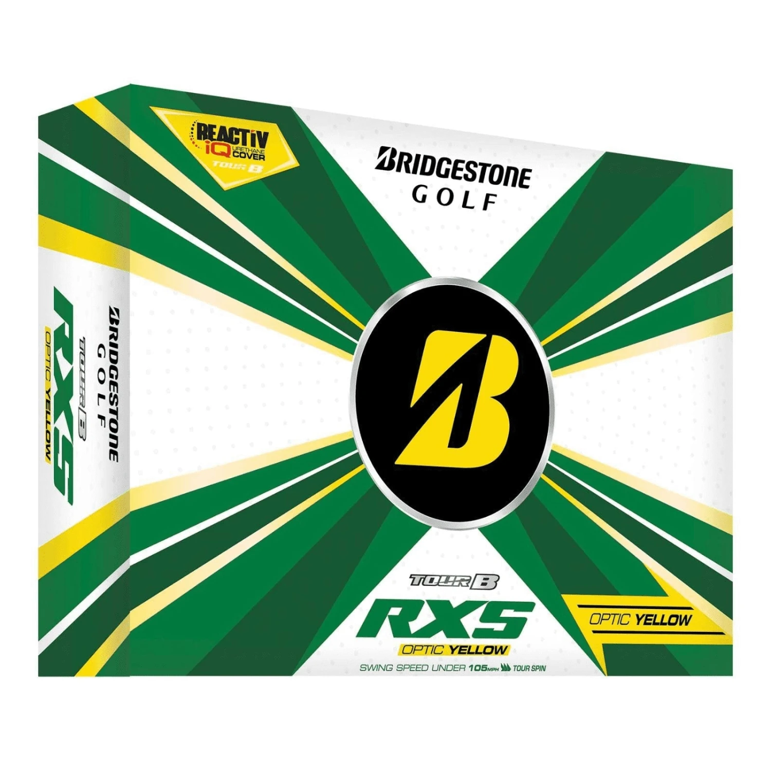 Bridgestone Tour B RXS Golf Balls | Yellow 3 Bridgestone Tour B RXS Golf Balls | Yellow