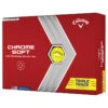 Callaway Chrome Soft Triple Track Golf Balls | Yellow -Outlet Push Golf Pro Store Callaway 2022 Chrome Soft Triple Track Golf Balls Yellow 1