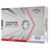 Callaway Chrome Soft X LS Triple Track Balls | White 1 Callaway Chrome Soft X LS Triple Track Balls | White -Outlet Push Golf Pro Store Callaway Chrome Soft Triple Track Balls White 75