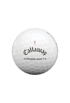 Callaway Chrome X Soft Triple Track Golf Balls | White -Outlet Push Golf Pro Store Callaway Chrome Soft Triple Track Golf Balls White 96