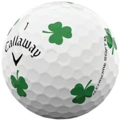 Callaway Chrome Soft Truvis Shamrock Golf Balls 7 Callaway Chrome Soft Truvis Shamrock Golf Balls -Outlet Push Golf Pro Store Callaway Chrome Soft Truvis Shamrock Golf Balls White 2