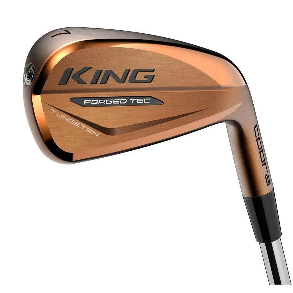 Cobra 2021 KING Forged Tec Copper Golf Irons | Steel 3 Cobra 2021 KING Forged Tec Copper Golf Irons | Steel