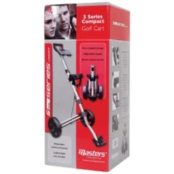 Masters 5 Series Compact Golf Pull Trolley TRP0007S -Outlet Push Golf Pro Store Masters 5 Series Compact Golf Pull Trolley TRP0007S 0