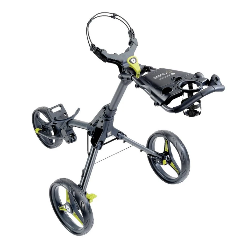 Motocaddy Cube Golf Push Trolley | Lime 4 Motocaddy Cube Golf Push Trolley | Lime - Image 2