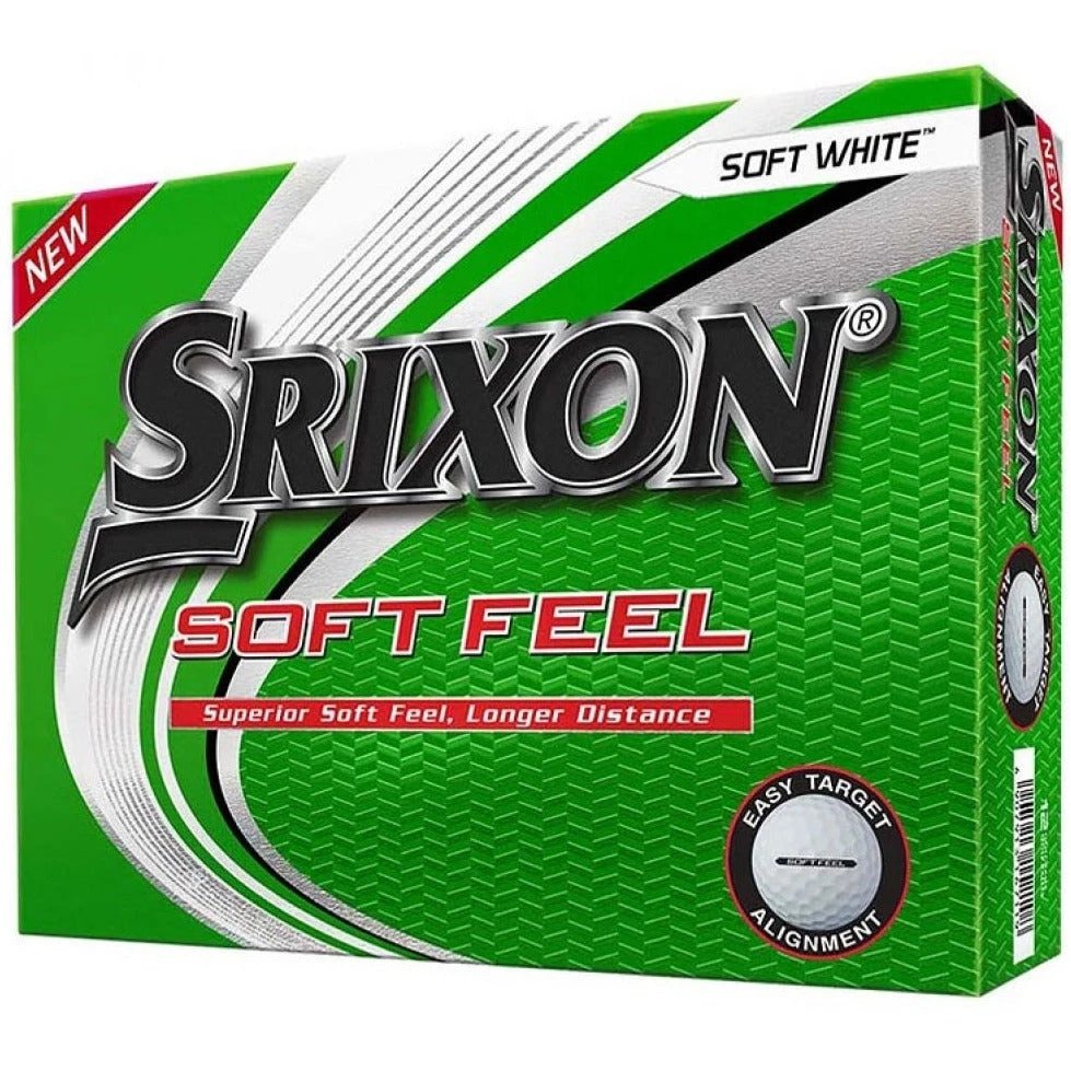 Srixon 2021 Soft Feel Golf Balls | White 3 Srixon 2021 Soft Feel Golf Balls | White