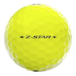 Srixon 2022 Z Star Golf Balls | Yellow -Outlet Push Golf Pro Store Srixon Star Golf Balls Yellow 157
