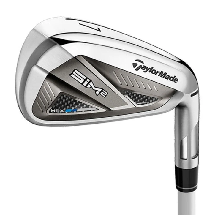 Ladies TaylorMade SIM 2 Max Golf Irons | Graphite 3 Ladies TaylorMade SIM 2 Max Golf Irons | Graphite