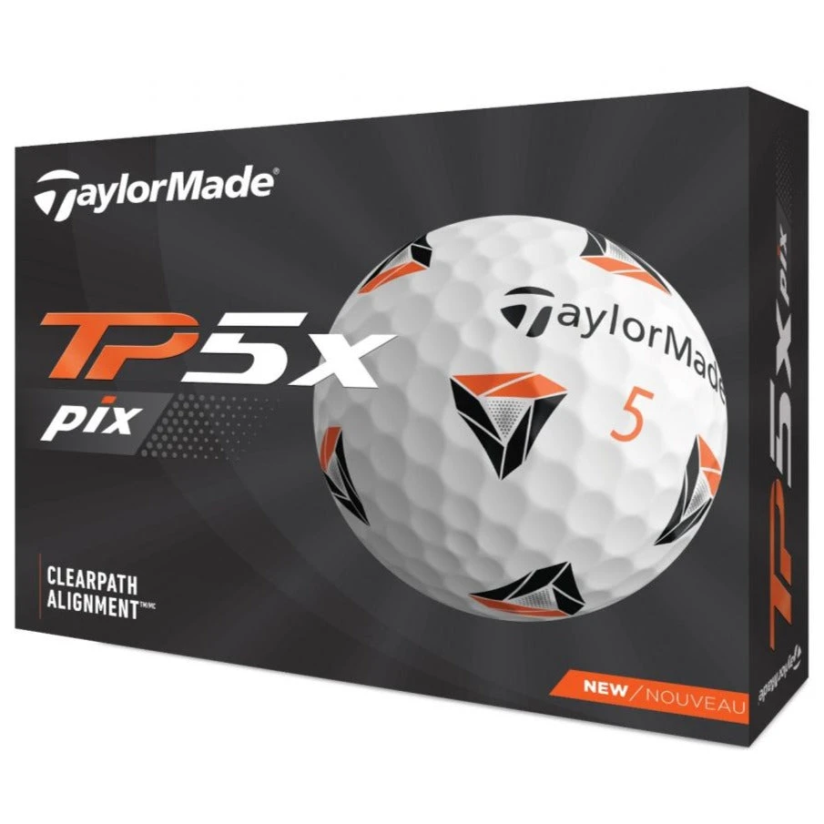 Taylormade TP5X Pix Golf Balls 3 Taylormade TP5X Pix Golf Balls