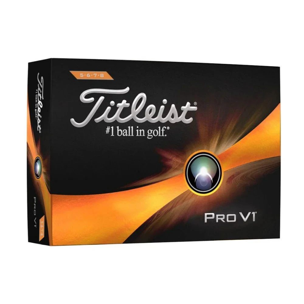 Titleist 2023 Pro V1 High Numbers Golf Balls | White 3 Titleist 2023 Pro V1 High Numbers Golf Balls | White