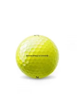 Titleist Pro V1 Golf Balls | Yellow -Outlet Push Golf Pro Store Titleist Pro Golf Balls Yellow 15