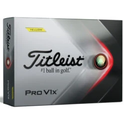 Titleist Pro V1X Golf Balls | Yellow