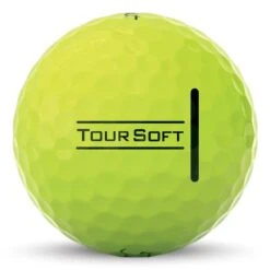 Titleist Tour Soft Golf Balls | Yellow -Outlet Push Golf Pro Store Titleist Tour Soft Golf Balls Yellow 1