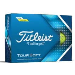 Titleist Tour Soft Golf Balls | Yellow