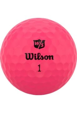 Outlet Push Golf Pro Store -Outlet Push Golf Pro Store Wilson Staff Duo Optix Matte Golf Balls Pink 59