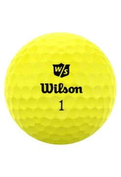 Outlet Push Golf Pro Store -Outlet Push Golf Pro Store Wilson Staff Duo Optix Matte Golf Balls Yellow 9
