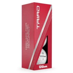 Outlet Push Golf Pro Store -Outlet Push Golf Pro Store Wilson Staff Triad Golf Balls White 1