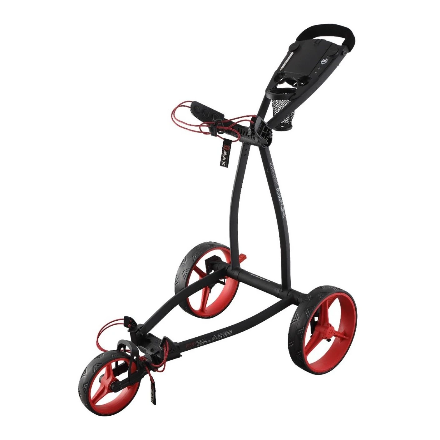 Big Max Blade IP Golf Trolley | Phantom/Red 3 Big Max Blade IP Golf Trolley | Phantom/Red