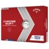 Callaway Chrome Soft Triple Track Golf Balls | White -Outlet Push Golf Pro Store callaway chrome soft triple track golf balls white 190