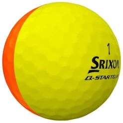 Srixon Q Star Tour Golf Balls Divide | Yellow/Orange -Outlet Push Golf Pro Store srixon divide yelloworange 5